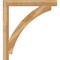 Ekena Millwork Thorton Block Rough Sawn Bracket, Western Red Cedar, 4"W x 38"D x 42"H BKT04X38X42THR05RWR - alternate 3